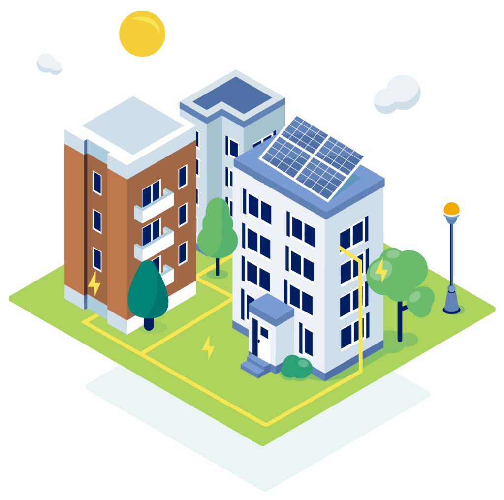 Autoconsommation collective en logement social