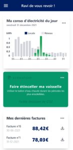 Ma consommation d'électricité